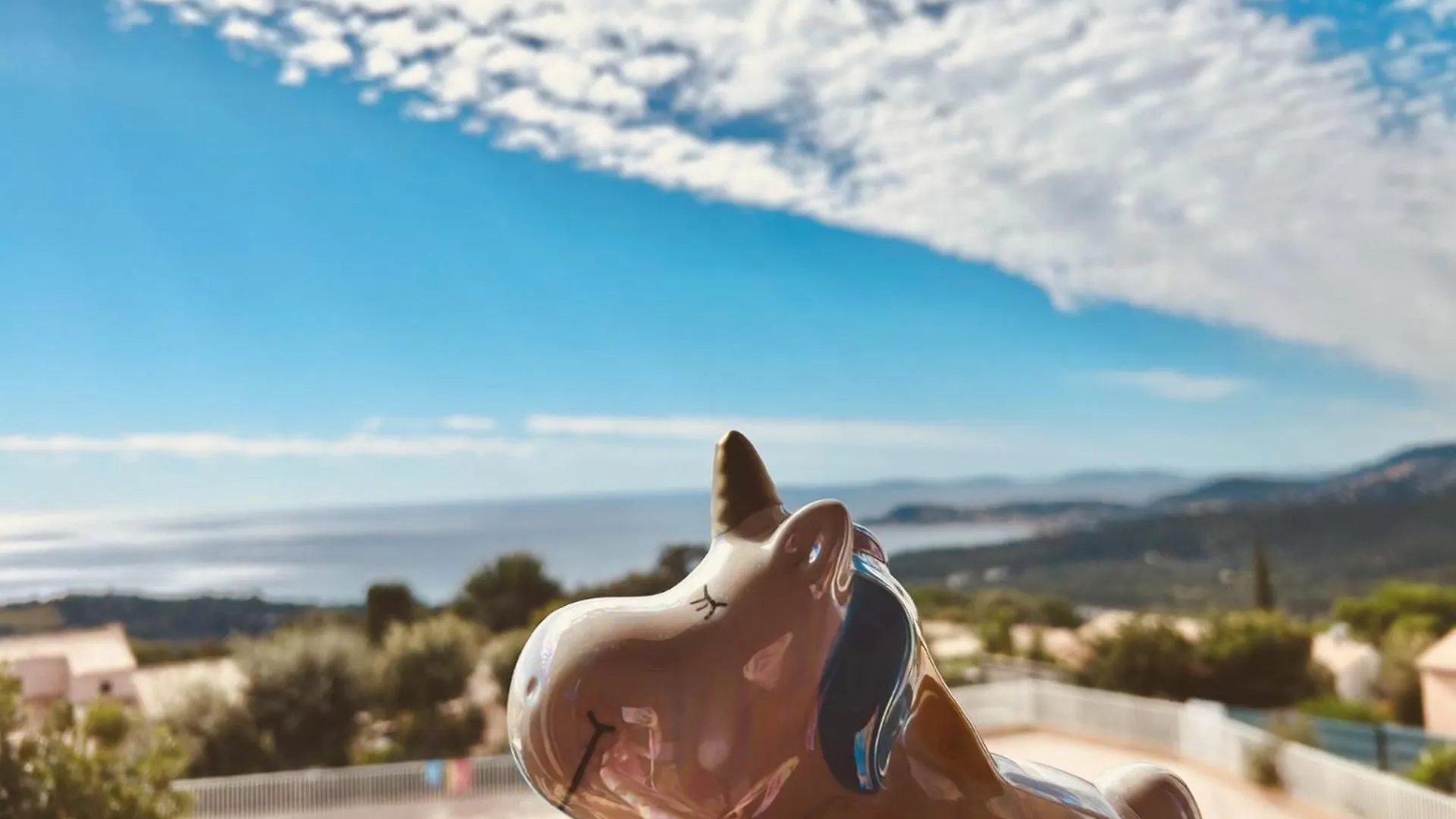 Studio Pool House Vue Mer Panoramique Amazing Sea View Wifi Linge Inclut Linen Included La Croix-Valmer